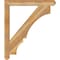 Ekena Millwork Balboa Craftsman Rough Sawn Bracket, Western Red Cedar, 4"W x 38"D x 44"H BKT04X38X44BOA04RWR - alternate 4